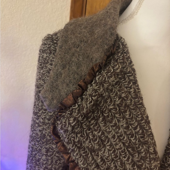 Christopher & Banks Womens Long  Vintage Inspired Wool Blend Coat - Picture 9 of 16